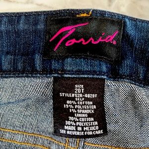Torrid Womens Jeans Sz 20T Dark wash Bootcut Classic